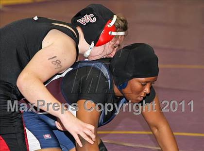 Thumbnail 3 in CIF State Girls Wrestling Championships (Semifinals) photogallery.