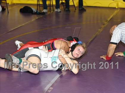 Thumbnail 2 in CIF State Girls Wrestling Championships (Semifinals) photogallery.