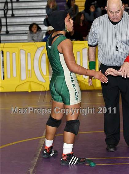 Thumbnail 1 in CIF State Girls Wrestling Championships (Semifinals) photogallery.