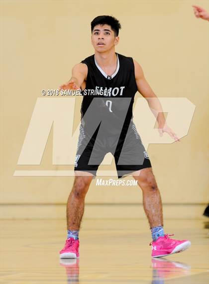 Thumbnail 1 in Elliot Christian vs. Fremont (Chabot MLK Classic Showcase) photogallery.