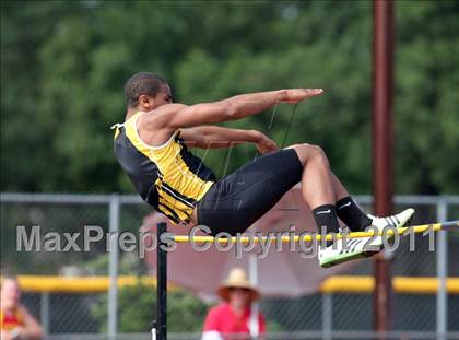 Thumbnail 1 in CIF NS D1 Track & Field Championships (Boys High Jump) photogallery.