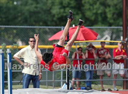 Thumbnail 1 in CIF NS D1 Track & Field Championships (Boys High Jump) photogallery.