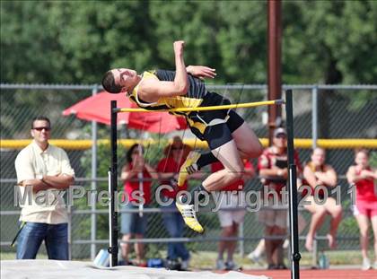 Thumbnail 2 in CIF NS D1 Track & Field Championships (Boys High Jump) photogallery.