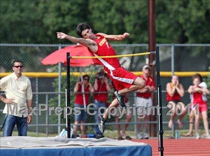 Thumbnail 2 in CIF NS D1 Track & Field Championships (Boys High Jump) photogallery.