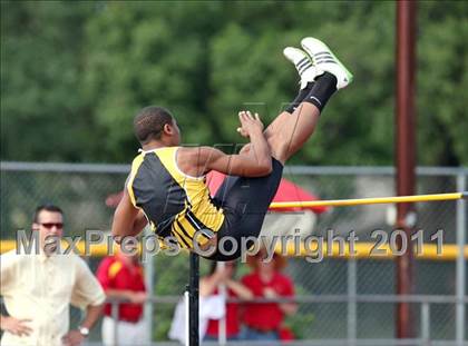 Thumbnail 3 in CIF NS D1 Track & Field Championships (Boys High Jump) photogallery.