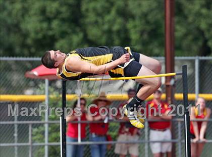 Thumbnail 3 in CIF NS D1 Track & Field Championships (Boys High Jump) photogallery.