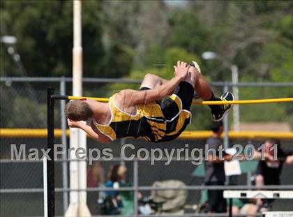 Thumbnail 1 in CIF NS D1 Track & Field Championships (Boys High Jump) photogallery.