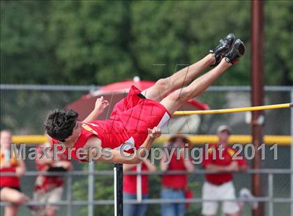 Thumbnail 3 in CIF NS D1 Track & Field Championships (Boys High Jump) photogallery.