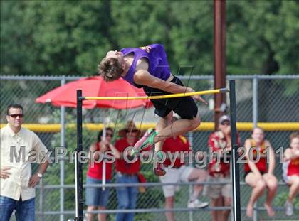 Thumbnail 1 in CIF NS D1 Track & Field Championships (Boys High Jump) photogallery.