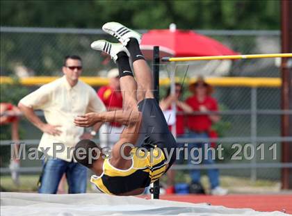 Thumbnail 1 in CIF NS D1 Track & Field Championships (Boys High Jump) photogallery.