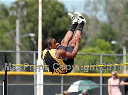 Thumbnail 3 in CIF NS D1 Track & Field Championships (Boys High Jump) photogallery.