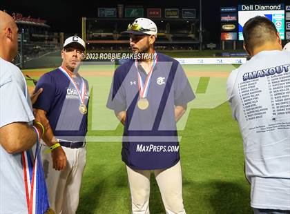 Thumbnail 3 in Argyle vs. Boerne-Champion (UIL 5A Baseball State Semifinal Medal Ceremony) photogallery.