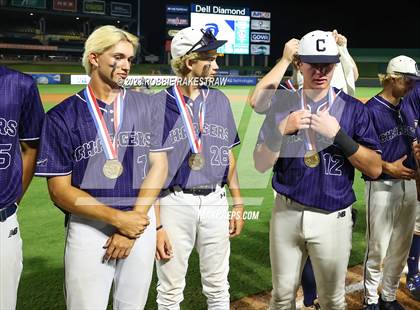 Thumbnail 2 in Argyle vs. Boerne-Champion (UIL 5A Baseball State Semifinal Medal Ceremony) photogallery.