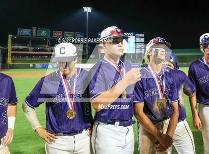 Thumbnail 2 in Argyle vs. Boerne-Champion (UIL 5A Baseball State Semifinal Medal Ceremony) photogallery.