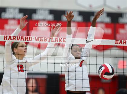 Thumbnail 3 in Crean Lutheran @ Harvard-Westlake (CIF SS Div 1 Round 1) photogallery.