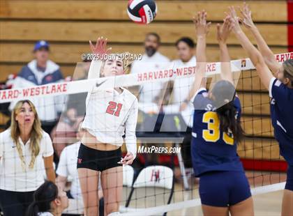 Thumbnail 3 in Crean Lutheran @ Harvard-Westlake (CIF SS Div 1 Round 1) photogallery.