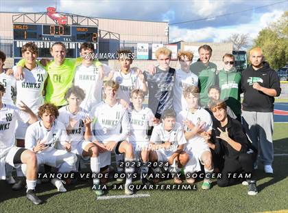 Thumbnail 1 in Tanque Verde @ Phoenix Country Day (AIA 3A Quarterfinal) photogallery.