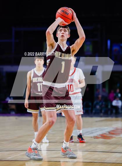 Thumbnail 1 in Merino vs. McClave (CHSAA 1A Boys Championship) photogallery.