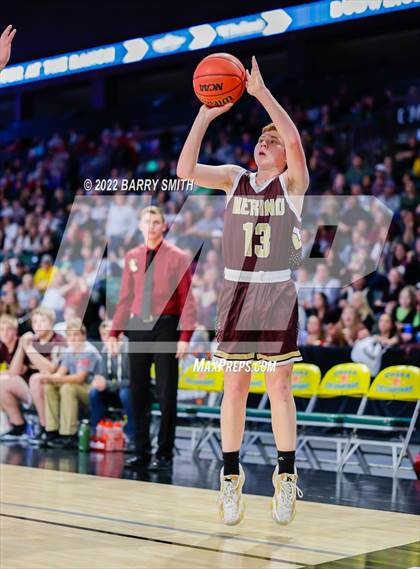 Thumbnail 1 in Merino vs. McClave (CHSAA 1A Boys Championship) photogallery.
