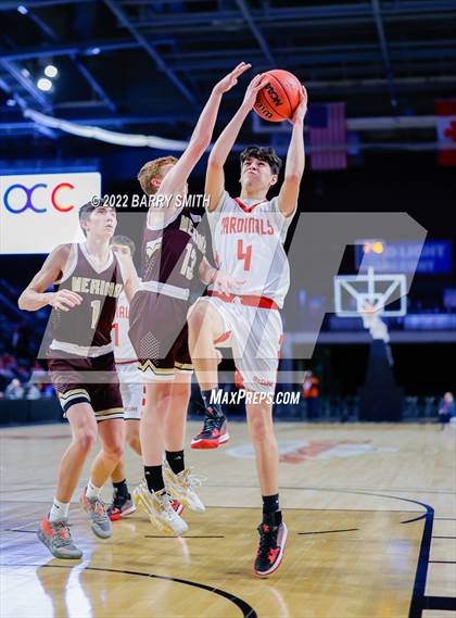 Thumbnail 2 in Merino vs. McClave (CHSAA 1A Boys Championship) photogallery.