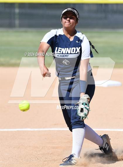 Thumbnail 1 in Lennox Academy @ Eastside (CIF SS Division 7 Round 2) photogallery.