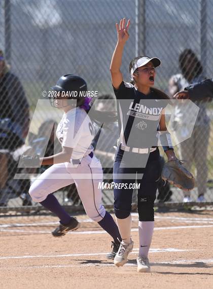 Thumbnail 1 in Lennox Academy @ Eastside (CIF SS Division 7 Round 2) photogallery.