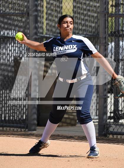 Thumbnail 2 in Lennox Academy @ Eastside (CIF SS Division 7 Round 2) photogallery.