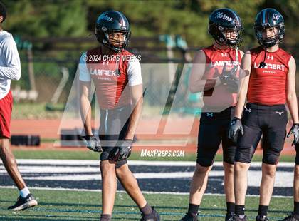 Thumbnail 1 in Roswell vs Lambert (Scrimmage) photogallery.