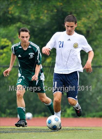 Thumbnail 2 in Detroit Country Day vs West Bloomfield (Detroit Country Day Tournament) photogallery.