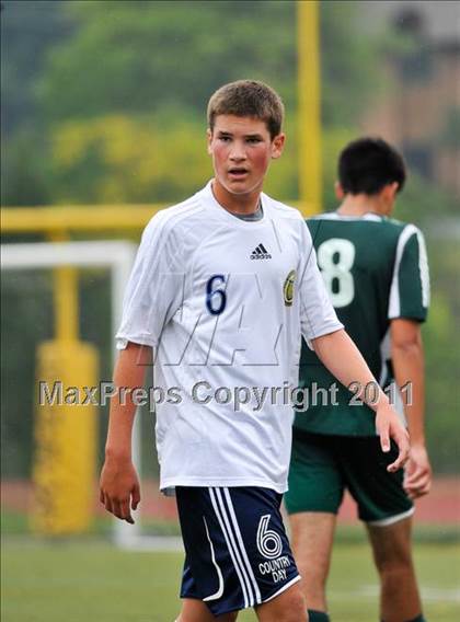 Thumbnail 2 in Detroit Country Day vs West Bloomfield (Detroit Country Day Tournament) photogallery.