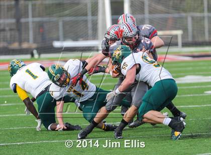 Thumbnail 2 in Huntington vs Cabell Midland   (VHSL Quarterfinal Playoff) photogallery.