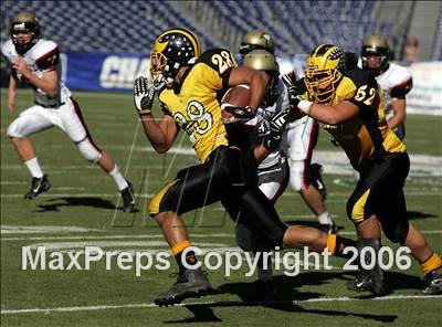 Thumbnail 2 in Santa Fe Christian vs. Mission Bay (SDS D4 Final) photogallery.