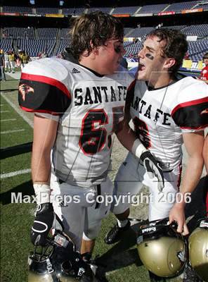 Thumbnail 2 in Santa Fe Christian vs. Mission Bay (SDS D4 Final) photogallery.