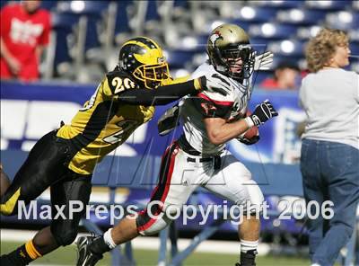 Thumbnail 2 in Santa Fe Christian vs. Mission Bay (SDS D4 Final) photogallery.