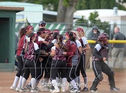 Thumbnail 2 in Independence vs. Tehachapi (CIF CS Semifinal) photogallery.