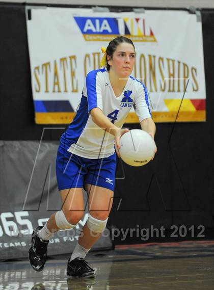 Thumbnail 3 in Horizon vs. Xavier College Prep (AIA D1 Final) photogallery.