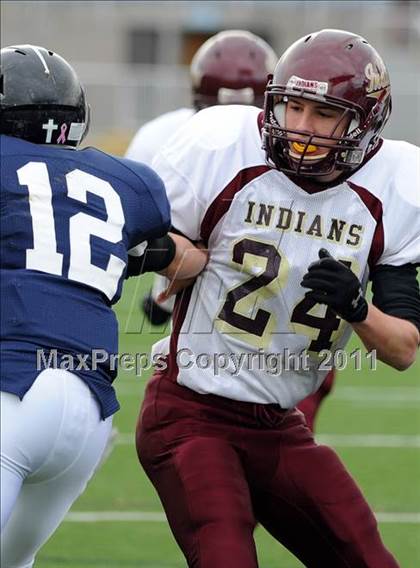 Thumbnail 2 in Holy Name vs. Millersburg (PIAA Class A Playoffs) photogallery.