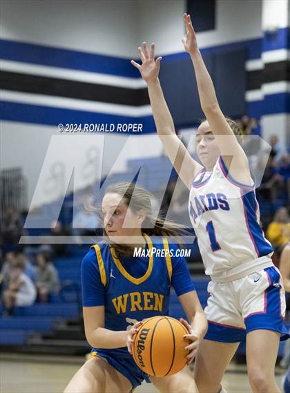 Thumbnail 2 in Lewis County vs. Wren (Low Country Invitational) photogallery.