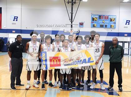 Thumbnail 2 in Morton Ranch vs. Fort Bend Hightower (McDonald's Texas Invitational) photogallery.