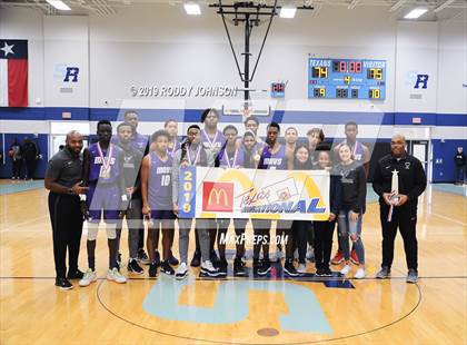 Thumbnail 3 in Morton Ranch vs. Fort Bend Hightower (McDonald's Texas Invitational) photogallery.