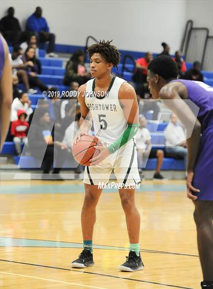 Thumbnail 2 in Morton Ranch vs. Fort Bend Hightower (McDonald's Texas Invitational) photogallery.