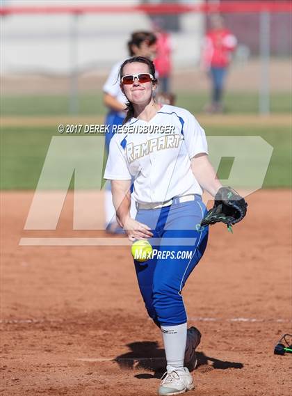 Thumbnail 1 in Rampart vs Brighton (CHSAA 5A Region 8 Playoff) photogallery.