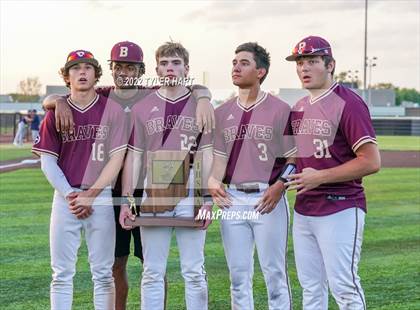 Thumbnail 1 in Tri-West Hendricks vs. Brebeuf Jesuit Preparatory (IHSAA 3A Sectional Final) photogallery.