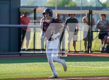 Thumbnail 3 in Tri-West Hendricks vs. Brebeuf Jesuit Preparatory (IHSAA 3A Sectional Final) photogallery.