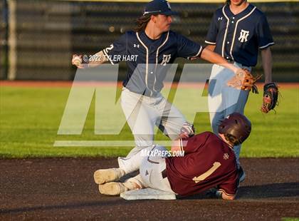 Thumbnail 3 in Tri-West Hendricks vs. Brebeuf Jesuit Preparatory (IHSAA 3A Sectional Final) photogallery.
