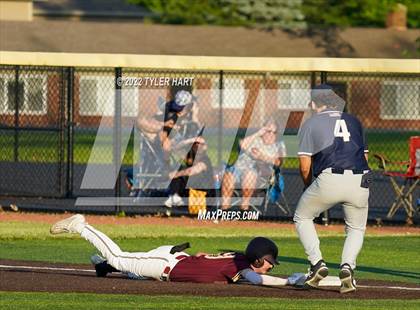 Thumbnail 1 in Tri-West Hendricks vs. Brebeuf Jesuit Preparatory (IHSAA 3A Sectional Final) photogallery.