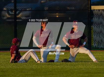 Thumbnail 3 in Tri-West Hendricks vs. Brebeuf Jesuit Preparatory (IHSAA 3A Sectional Final) photogallery.