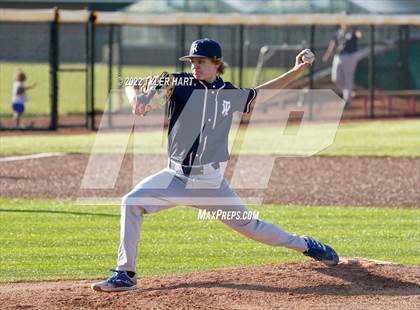 Thumbnail 2 in Tri-West Hendricks vs. Brebeuf Jesuit Preparatory (IHSAA 3A Sectional Final) photogallery.
