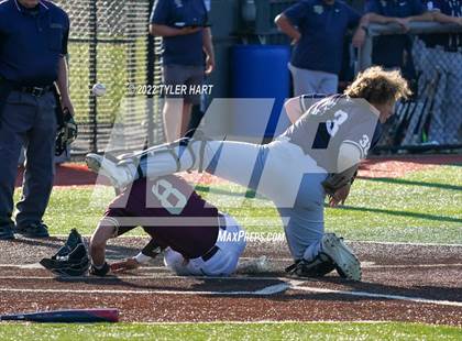 Thumbnail 3 in Tri-West Hendricks vs. Brebeuf Jesuit Preparatory (IHSAA 3A Sectional Final) photogallery.