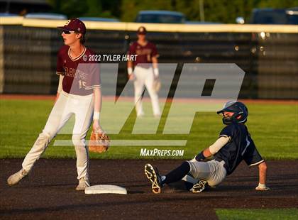 Thumbnail 1 in Tri-West Hendricks vs. Brebeuf Jesuit Preparatory (IHSAA 3A Sectional Final) photogallery.